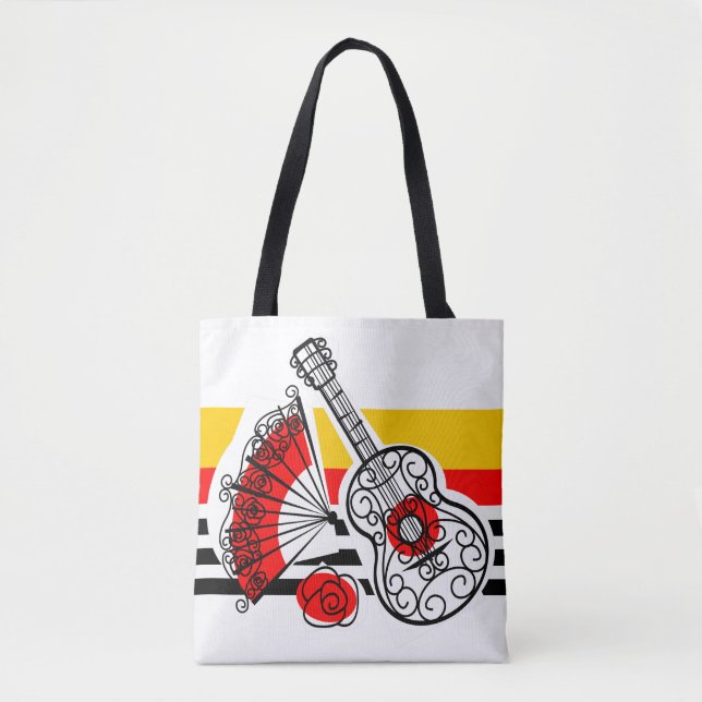 Bolso De Tela Souvenirs Clásicos Strike Red Back (Anverso)