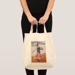 Bolso De Tela ¡Sow las semillas de la libertad!