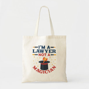 Bolso De Tela Soy abogado, no mago