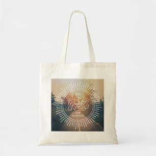 Bolso De Tela Soy agradecido para la aventura