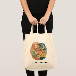 Bolso De Tela Soy Creado - Mano de Gracia