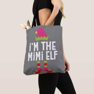 Bolso De Tela Soy el disfraz de los Navidades de Mimi Elf