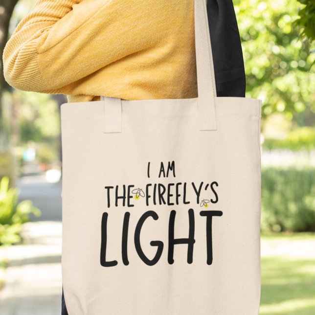 Bolso De Tela Soy el regalo gracioso de luciérnagas (Shop now and let your inner firefly shine!)
