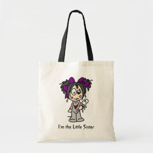 Bolso De Tela Soy el totebag de la pequeña hermana