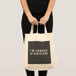 Bolso De Tela Soy famoso en Barcelona