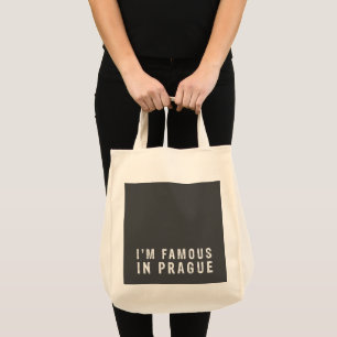 Bolso De Tela Soy famoso en Praga