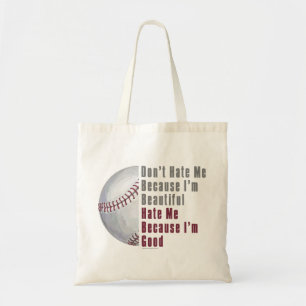 Bolso De Tela Soy Hermoso. Soy Buen Béisbol.