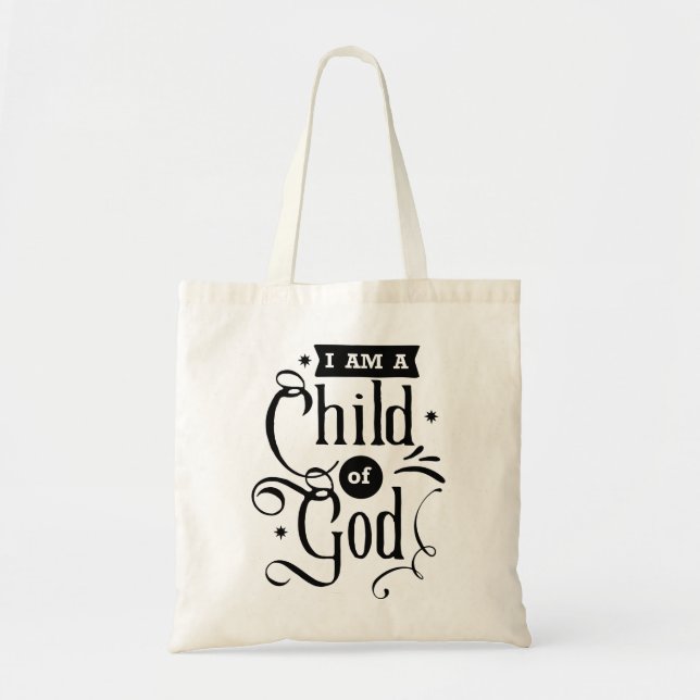 Bolso De Tela Soy hijo de Dios (Frente)