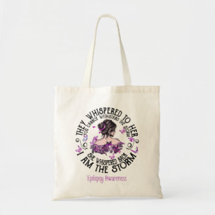 Bolso De Tela Soy La Conciencia De La Epilepsia De La Tormenta