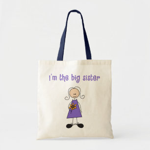 Bolso De Tela Soy la hermana grande