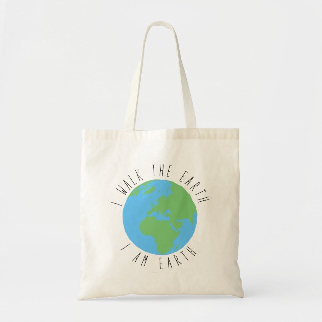 Bolso De Tela Soy la Tierra (Frente)