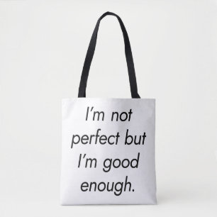Bolso De Tela Soy lo suficientemente bueno como para hacer la ma