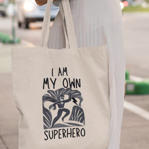 Bolso De Tela Soy mi propio superhéroe Quirky Funny Gift