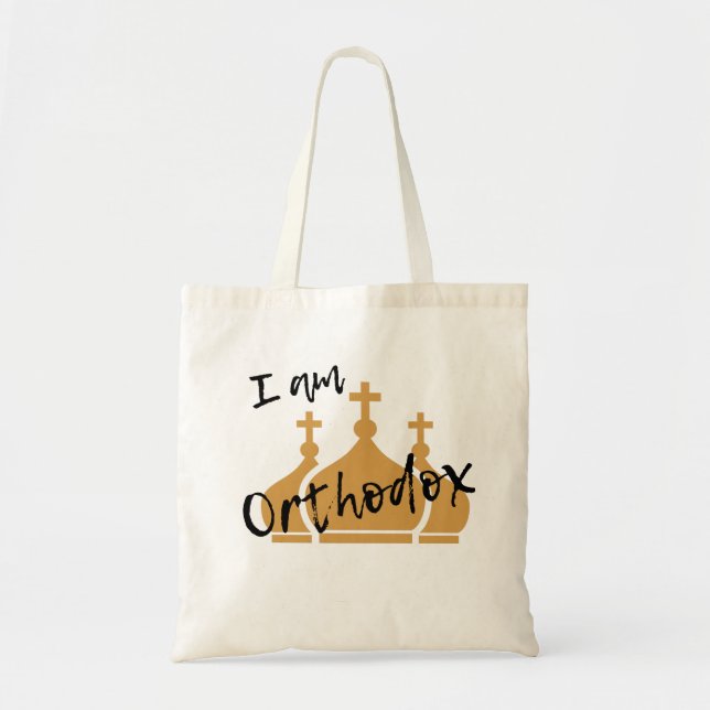Bolso De Tela Soy ortodoxo (Frente)