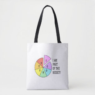 Bolso De Tela Soy parte de la sociedad