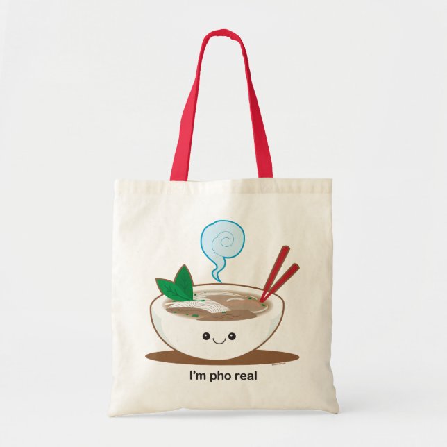 Bolso De Tela Soy Pho real (Frente)