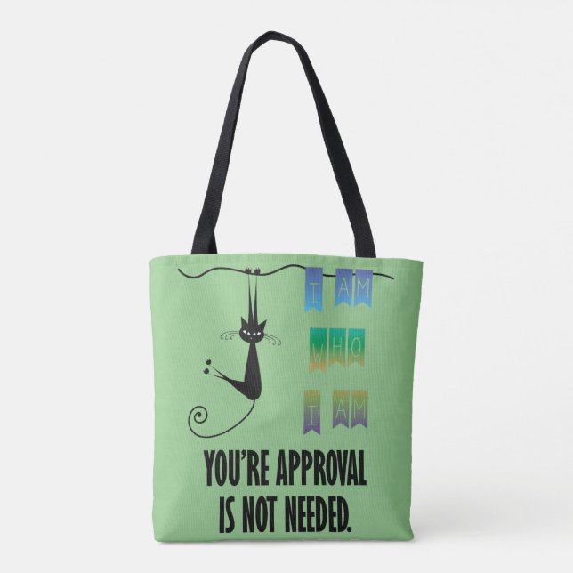 Bolso De Tela Soy quien soy (Reverso)