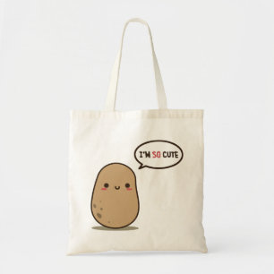 Bolso De Tela Soy tan linda patata