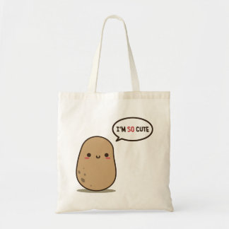 Bolso De Tela Soy tan linda patata