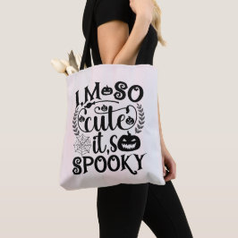 Bolso De Tela Soy Tan Linda que da Miedo Halloween