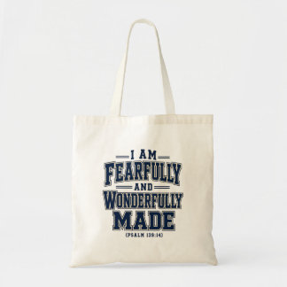 Bolso De Tela Soy Temerosa y Maravillosamente Hecho