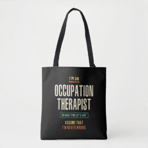 Bolso De Tela Soy terapeuta de ocupación