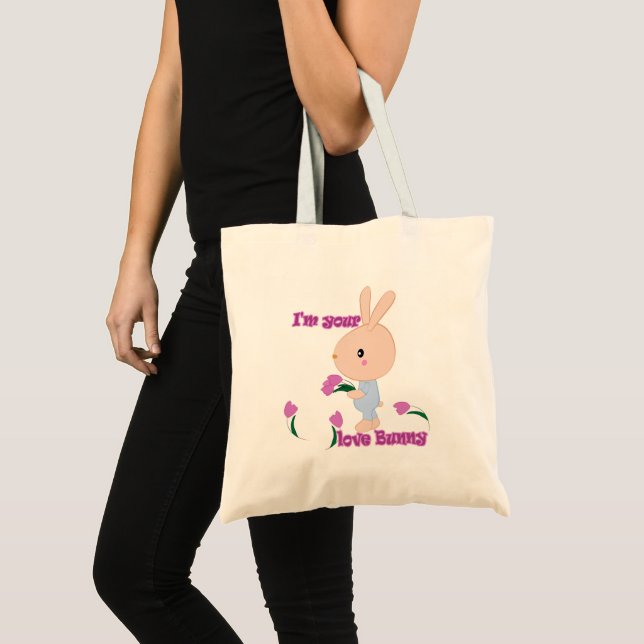 Bolso De Tela Soy tu conejo favorito (Anverso (producto))
