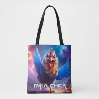 BOLSO DE TELA SOY UN CHICK