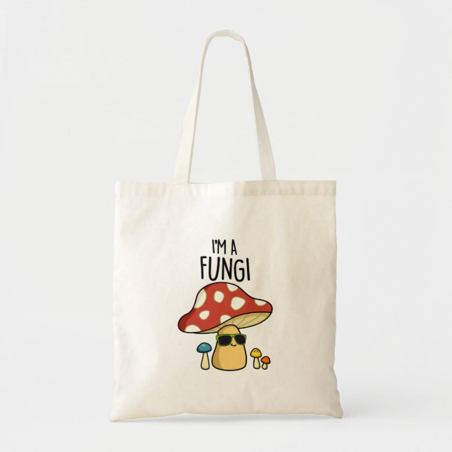 Bolso De Tela Soy un hongos hongos hongos hongos (Frente)