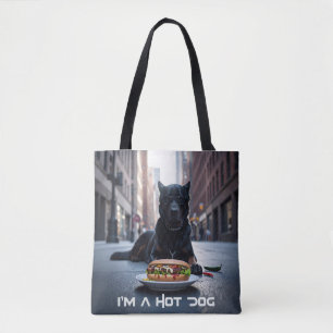 BOLSO DE TELA SOY UN HOT DOG - CHILI DOG -