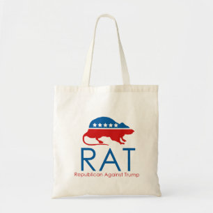 Bolso De Tela Soy un R.A.T.: Republicano contra Trump