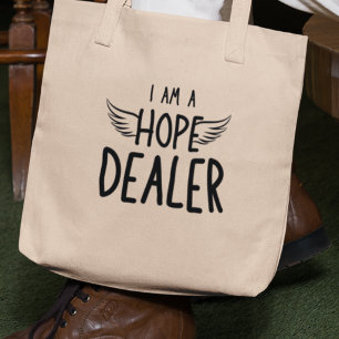 Bolso De Tela Soy un regalo Inspirador de Hope Dealer Quirky