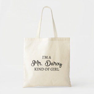 Bolso De Tela Soy un Sr. Darcy Tipo de Chica I