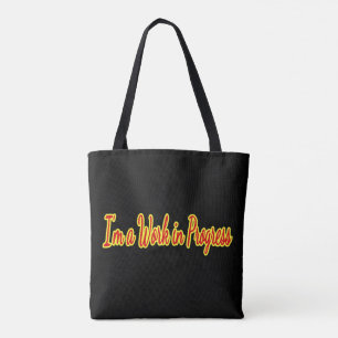Bolso De Tela Soy un trabajo en progreso