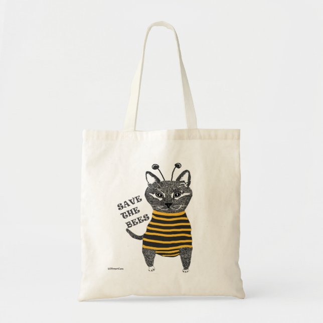 Bolso De Tela Soy una abeja (Frente)
