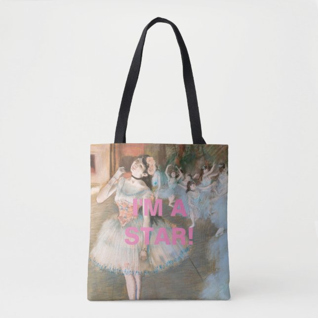 Bolso De Tela Soy una estrella (Anverso)