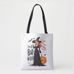 Bolso De Tela Soy una mala bruja