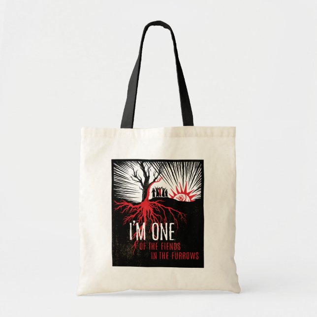 Bolso De Tela Soy uno de los amigos en los muebles—árbol (Frente)