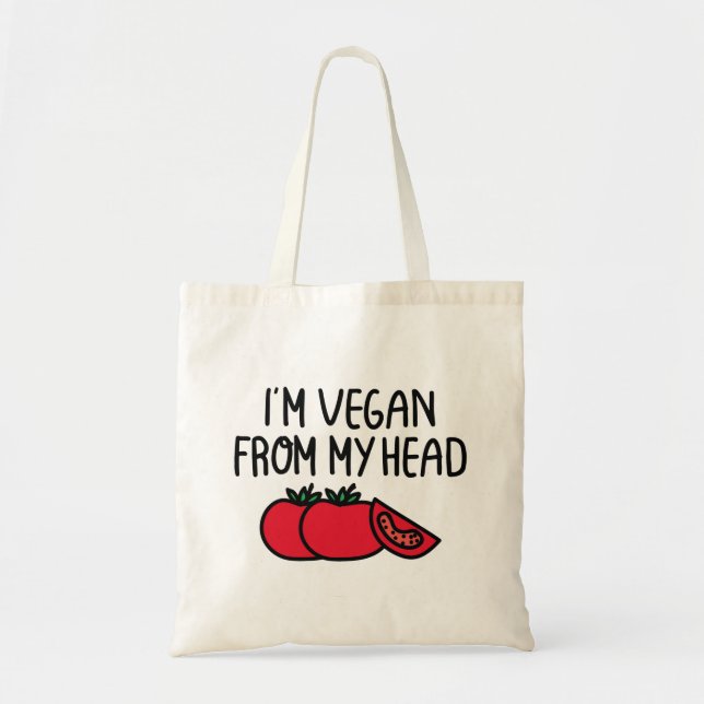 Bolso De Tela Soy Vegan (Frente)