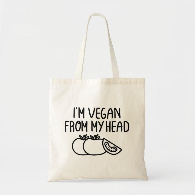 Bolso De Tela Soy Vegan (Frente)