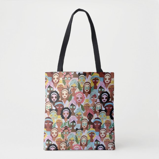 Bolso De Tela Spa de belleza (Anverso)