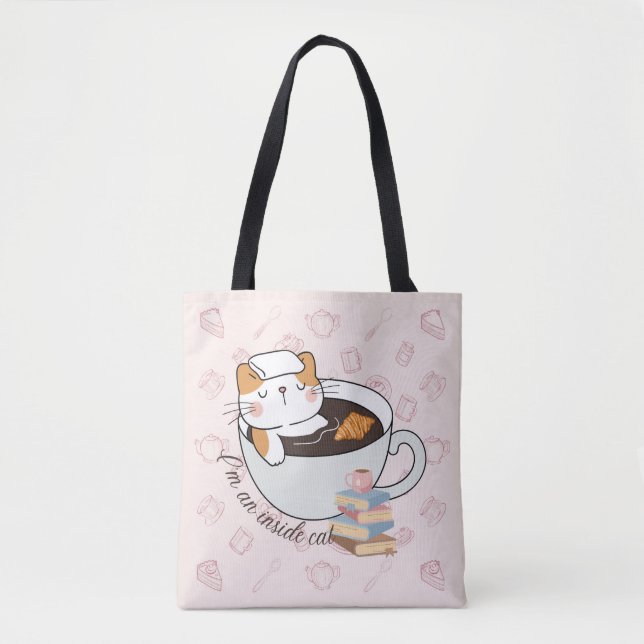 Bolso De Tela Spa para gatos interior (Anverso)
