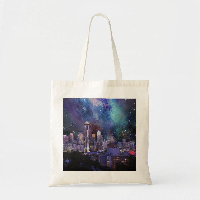 Bolso De Tela Spacey Seattle (Frente)