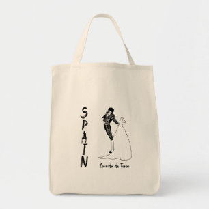 Bolso De Tela SPAIN Corrida de Toros