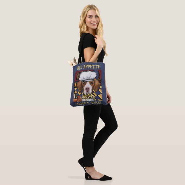 Bolso De Tela Spaniel Bretón (Puesto)