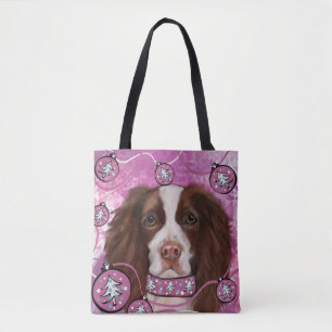BOLSO DE TELA SPANIEL DE PRIMAVERA INGLESA