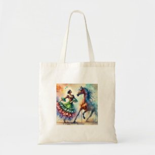 Bolso De Tela Spanish Dancer 300724AREF138 - Watercolor