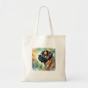 Bolso De Tela Spanish Mastiff 110724AREF107 - Watercolor