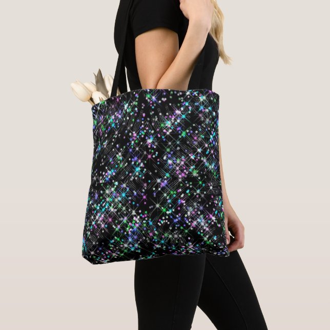 Bolso De Tela Sparkling Star Dust (Detalle)