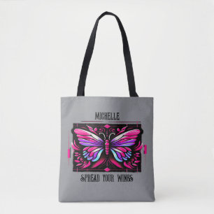 Bolso De Tela "Sparta tus alas"